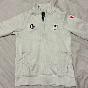 lululemon Team Canada Engineered Warmth Half Zip